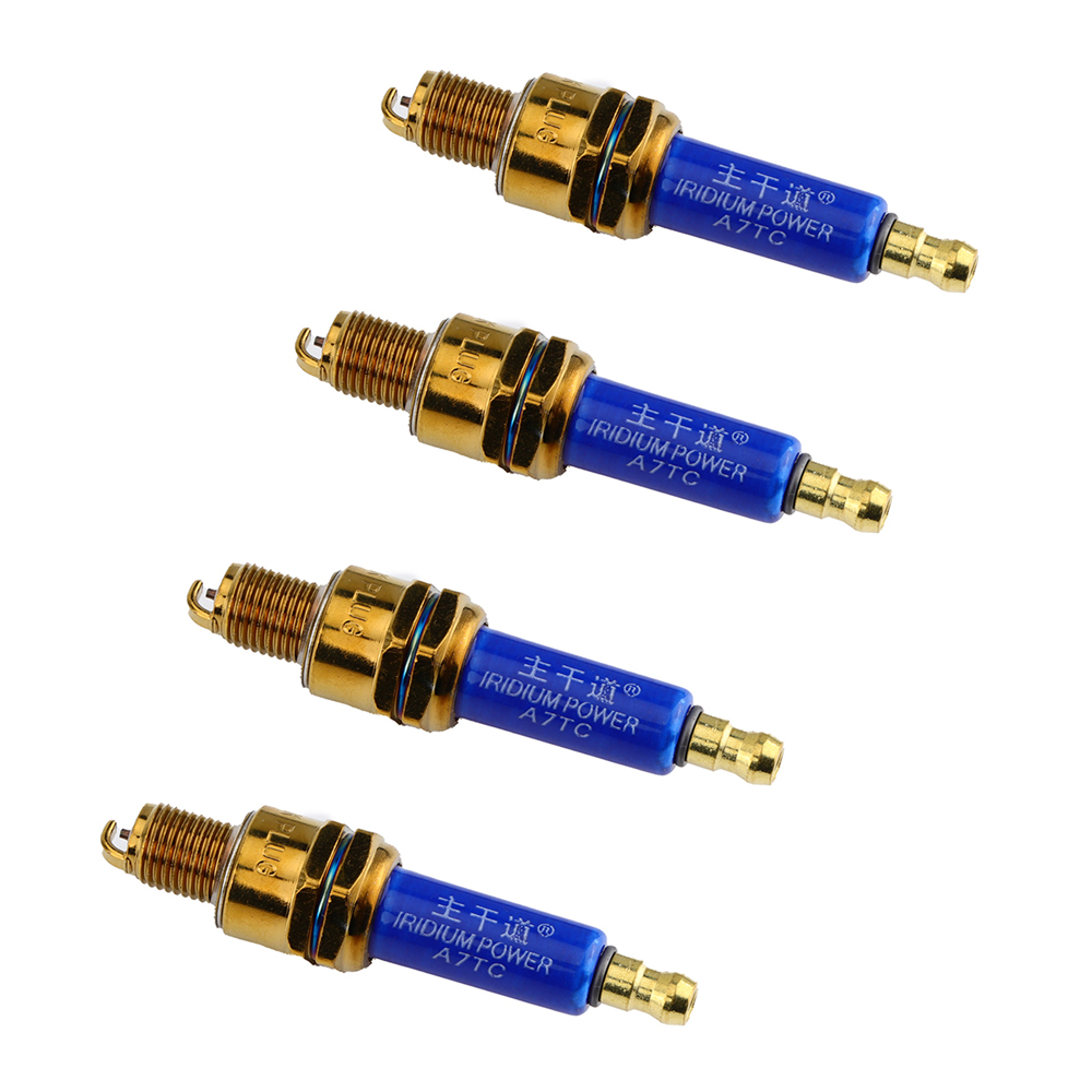 Motorcycle Spark Plug - High-performance Iridium A7TC Spark Plug For