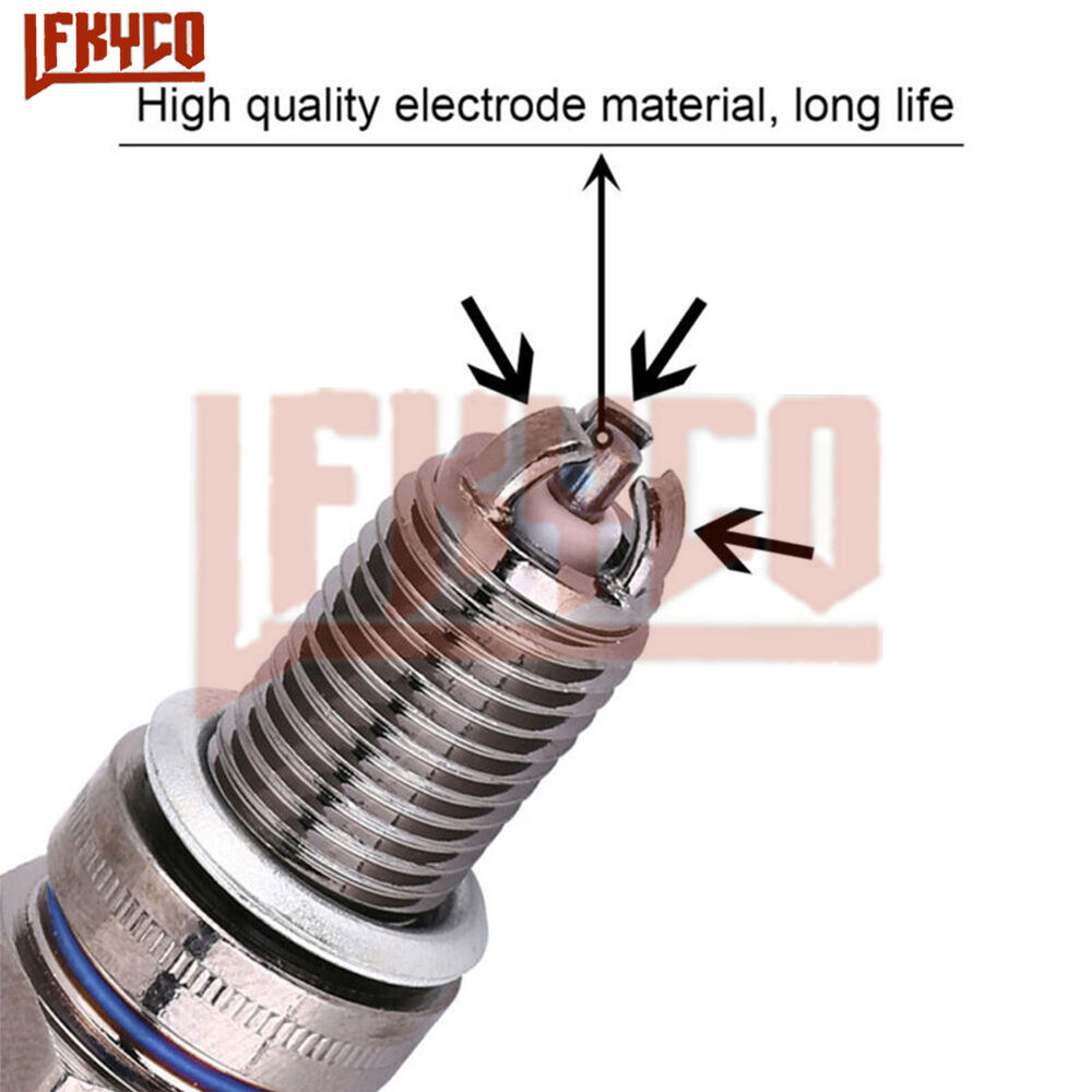 1/2/3/4PCS 3 Electrodes D8TC S - Motorcycle Spark Plug recension och pris