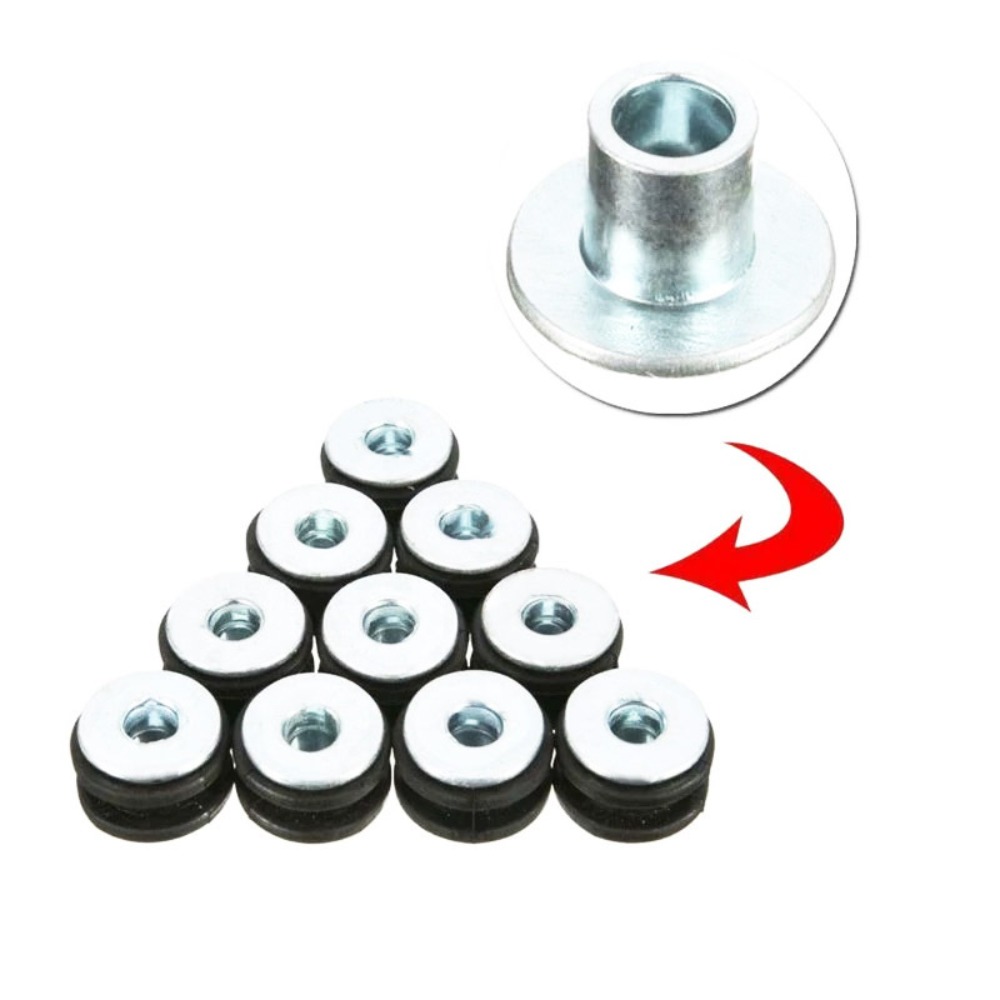 10pcs/20pcs Universal M6 Motor - Motorcycle Gasket recension och pris