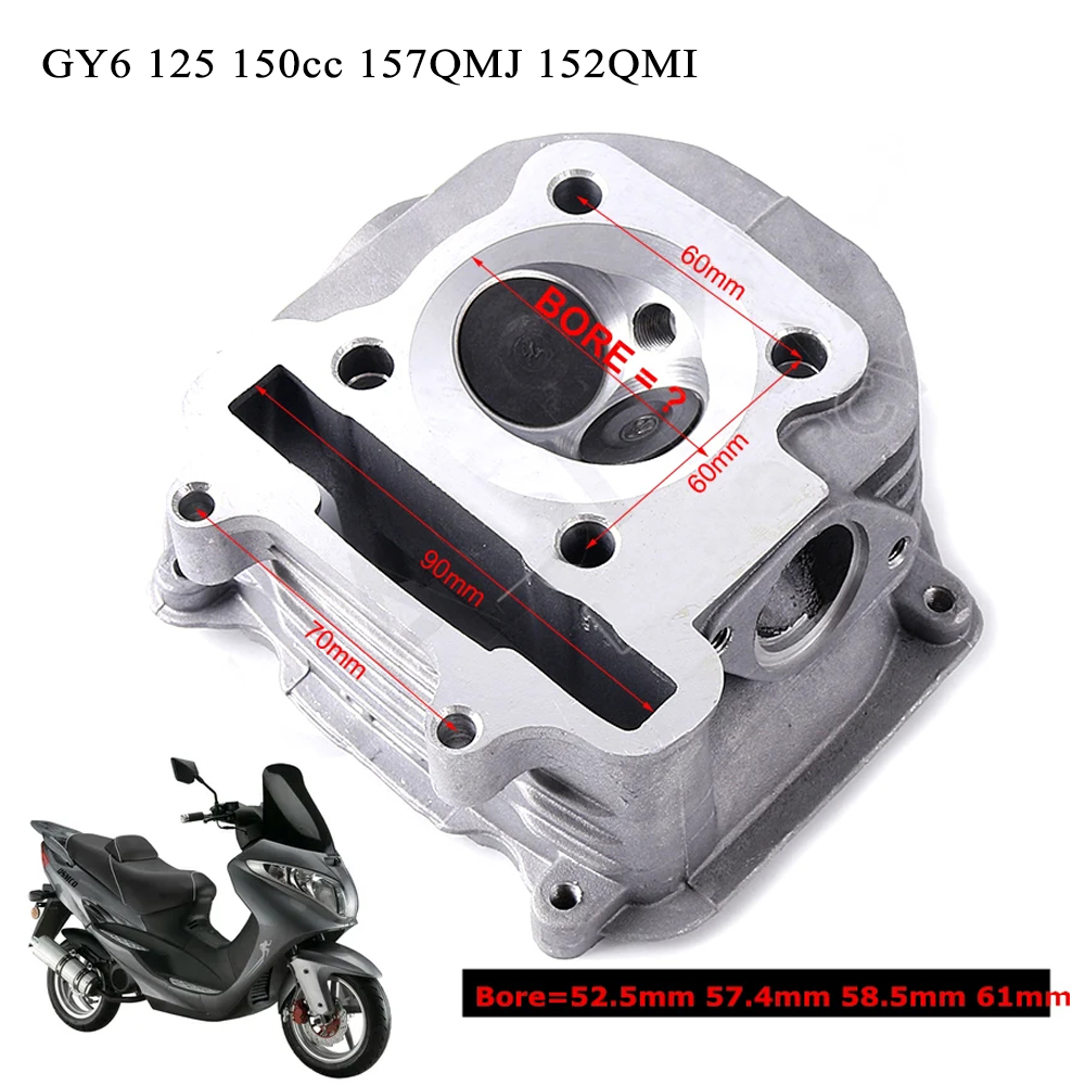 GY6 Cylinder Head Motorcycle P - Motorcycle Cylinder recension och pris